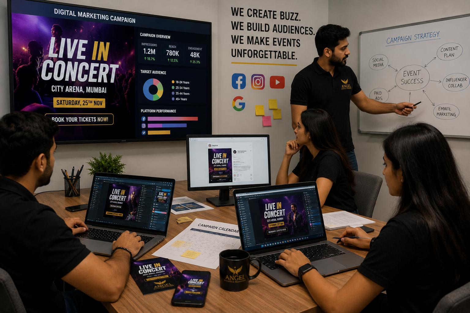 Digital Marketing & Promotions Showcase